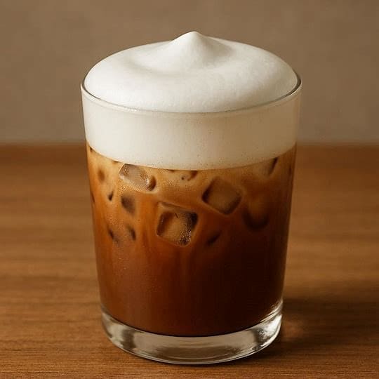 Iced Cappuccino Six Ounces Coffee